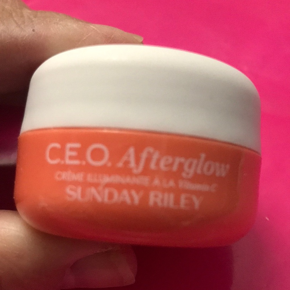 Sunday Riley C.E.O. Afterglow Brightening Vitamin C Moisturizer NEW Sealed